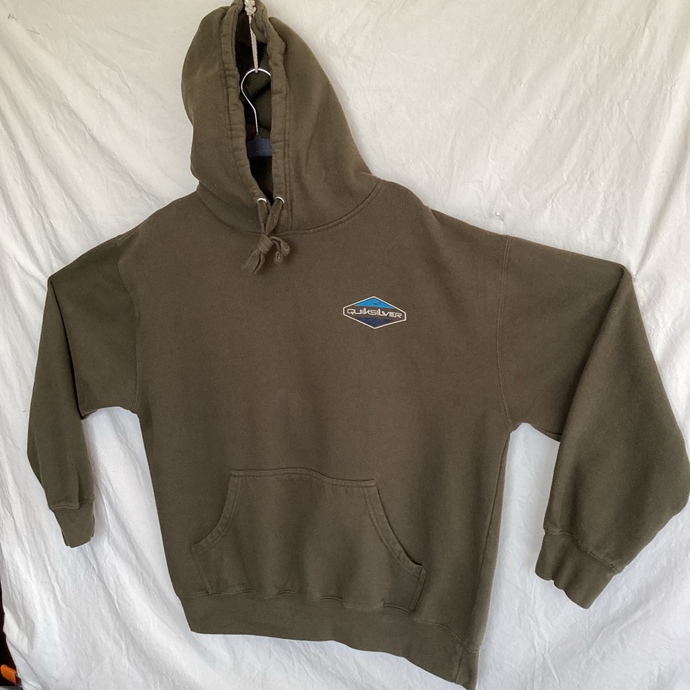 Quiksilver hoodie sweatshirt Y2K